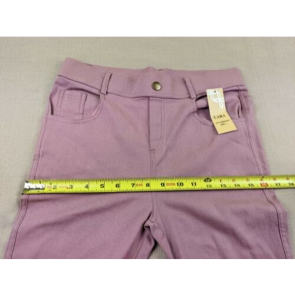LARA FASHION Junior L Dusty Pink Pull On Skinny Jeggings - Picture 9 of 12